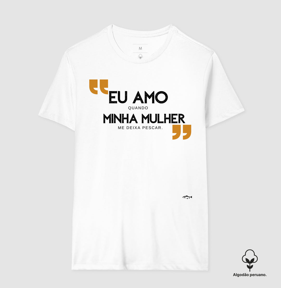 Camiseta Premium ME DEIXA PESCAR