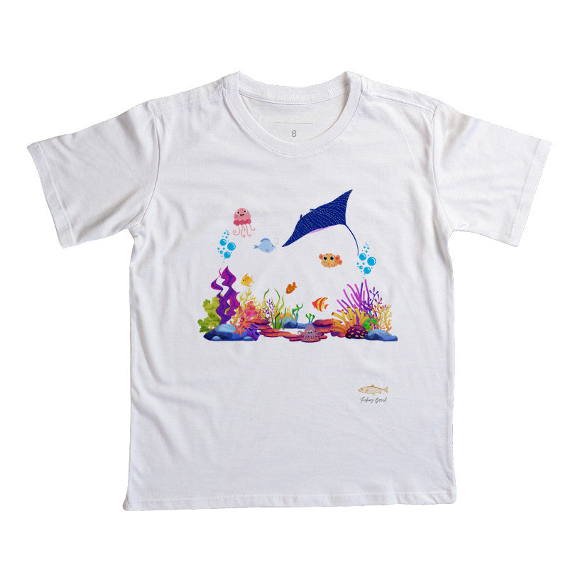 Camiseta Infantil FUNDO DO MAR KIDS