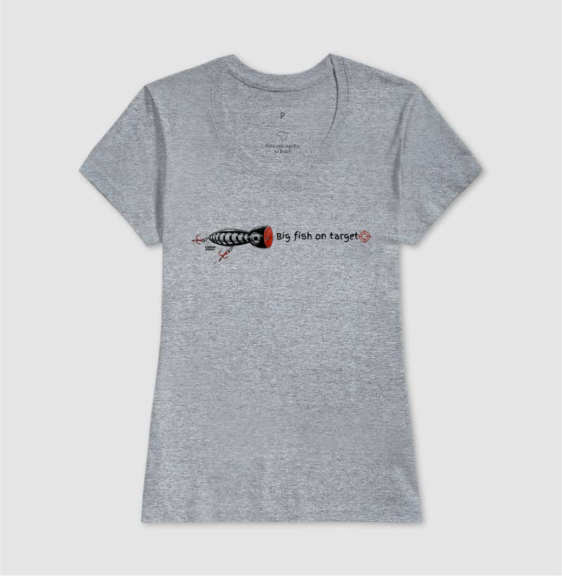 Camiseta PEIXE GRANDE NO ALVO