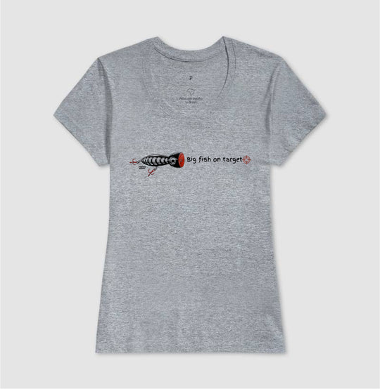 Camiseta PEIXE GRANDE NO ALVO