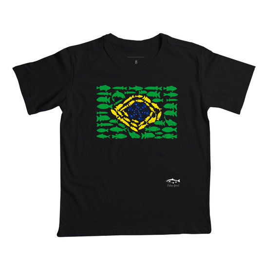 Camiseta Infantil PESCA BRASIL