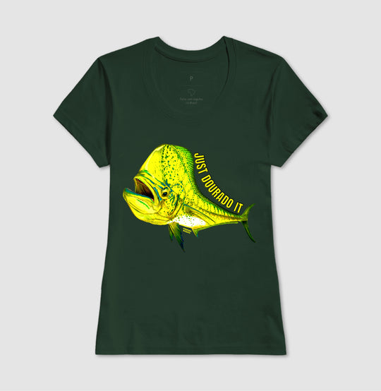 Camiseta JUST DOURADO IT
