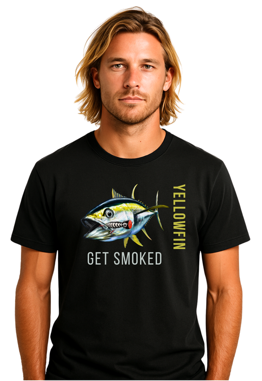 Camiseta YELLOWFIN GET SMOKED