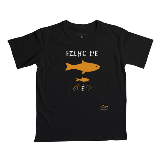 Camiseta Infantil FILHO DE PEIXE PEIXINHO É