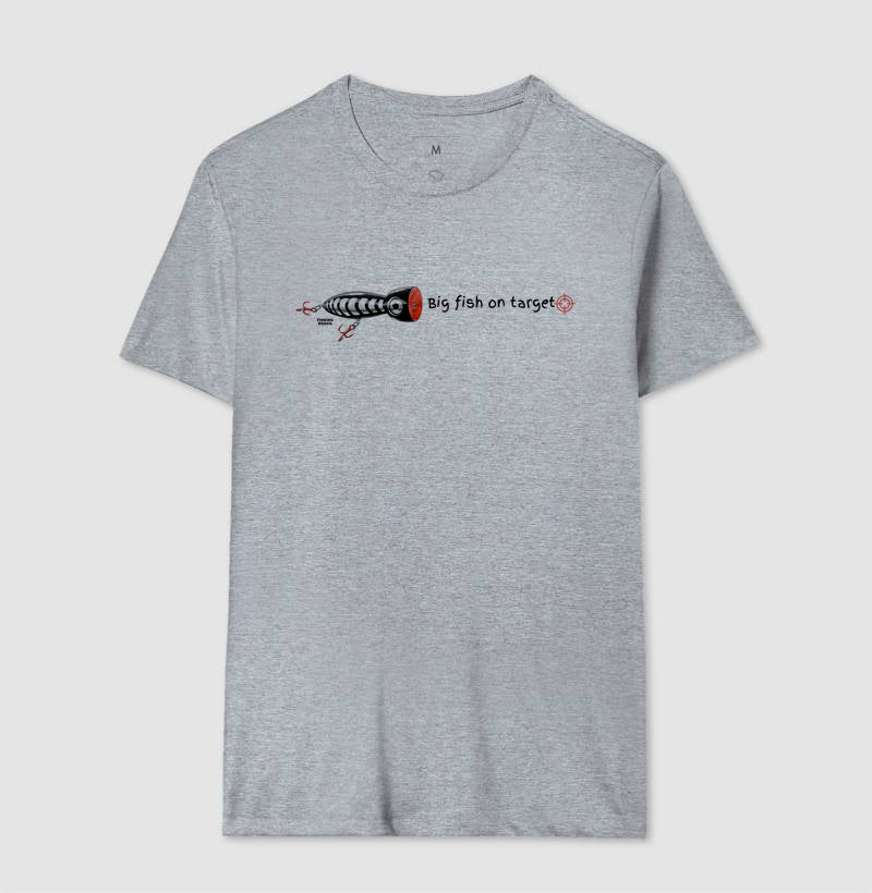 Camiseta PEIXE GRANDE NO ALVO