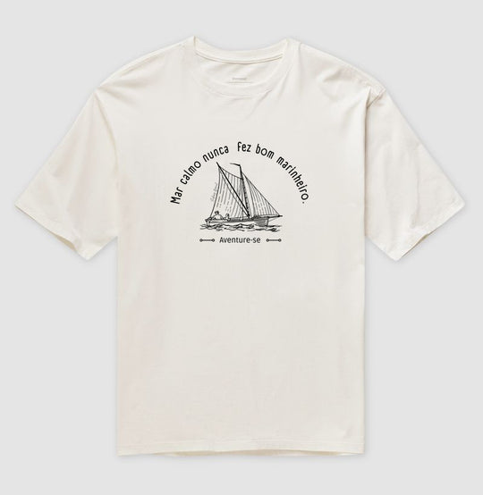Camiseta Oversized BOM MARINHEIRO
