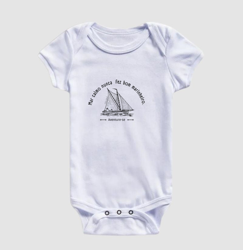 Body Infantil BOM MARINHEIRO