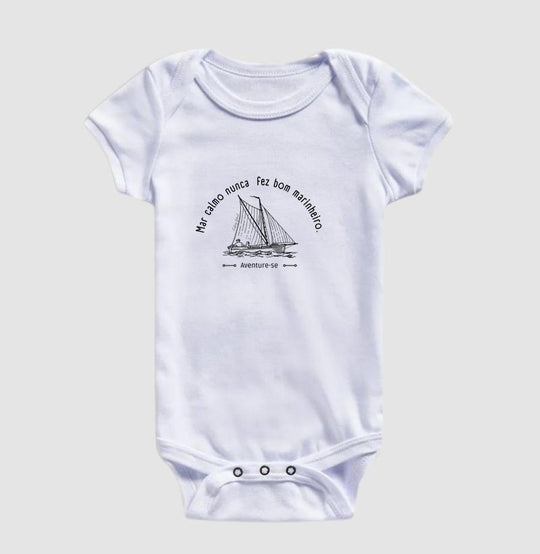 Body Infantil BOM MARINHEIRO