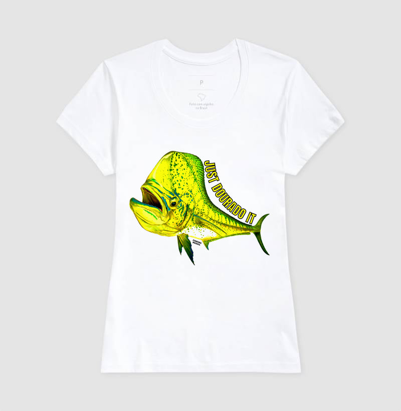 Camiseta JUST DOURADO IT