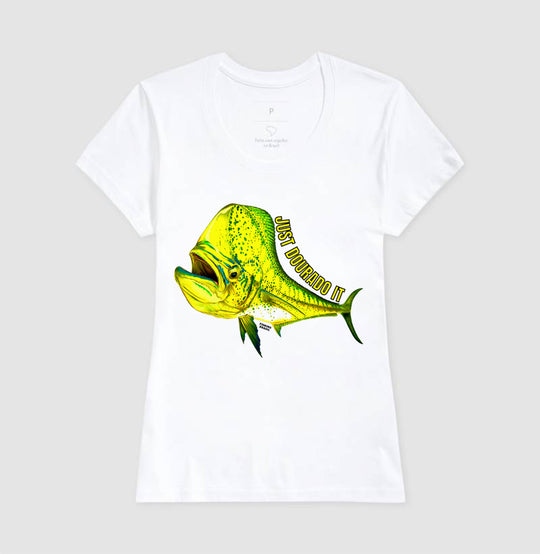 Camiseta JUST DOURADO IT