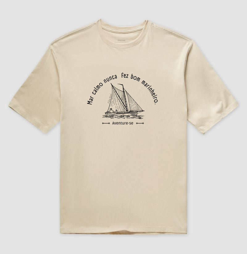 Camiseta Oversized BOM MARINHEIRO