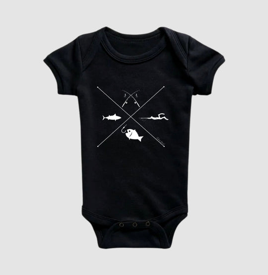 Body Infantil ALWAYS FISHING