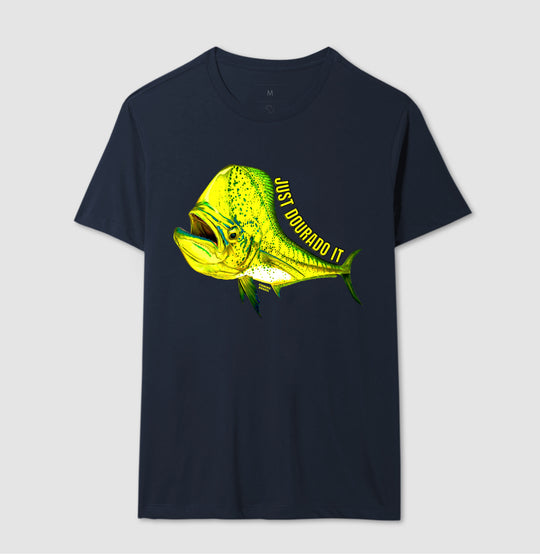Camiseta JUST DOURADO IT