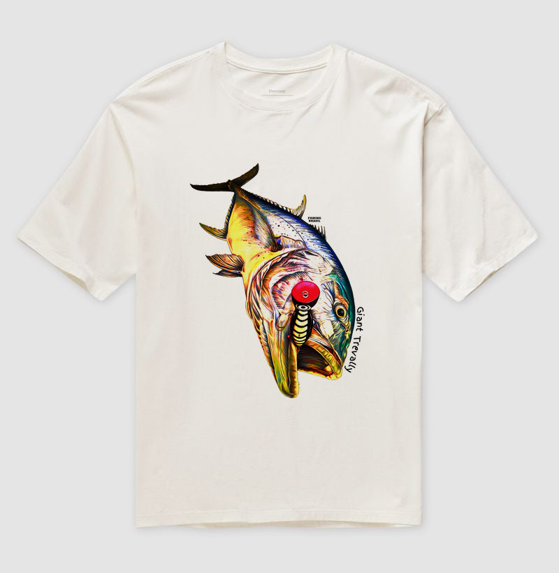 Camiseta Oversized GIANT TREVALLY POPPER