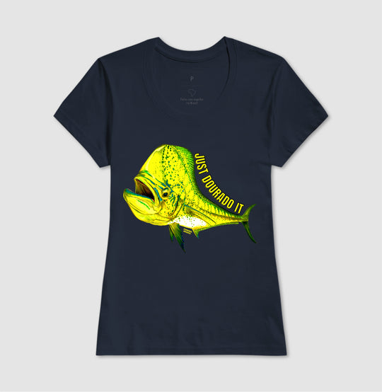 Camiseta JUST DOURADO IT
