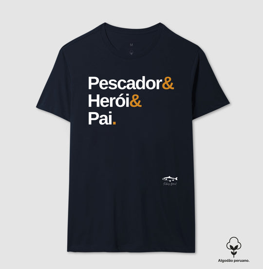 Camiseta Premium PESCADOR E PAI