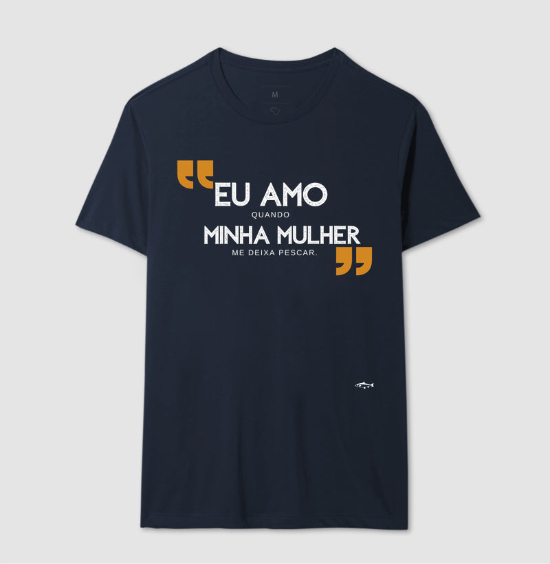 Camiseta ME DEIXA PESCAR