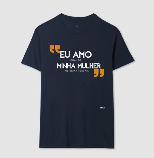Camiseta ME DEIXA PESCAR