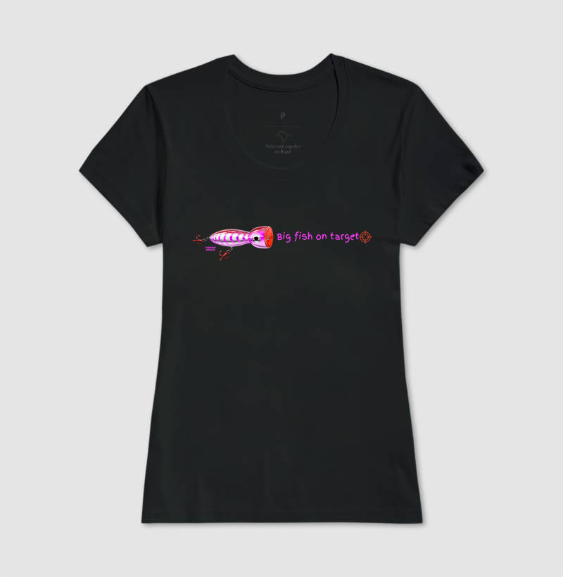Camiseta PEIXE GRANDE NO ALVO