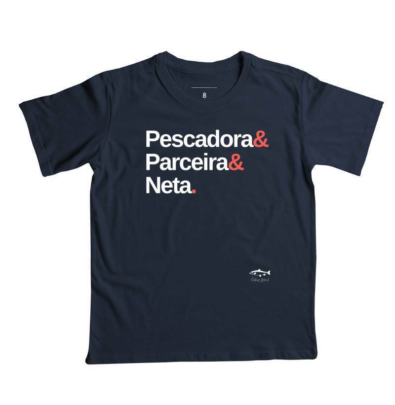 Camiseta Infantil PESCADORA E NETA