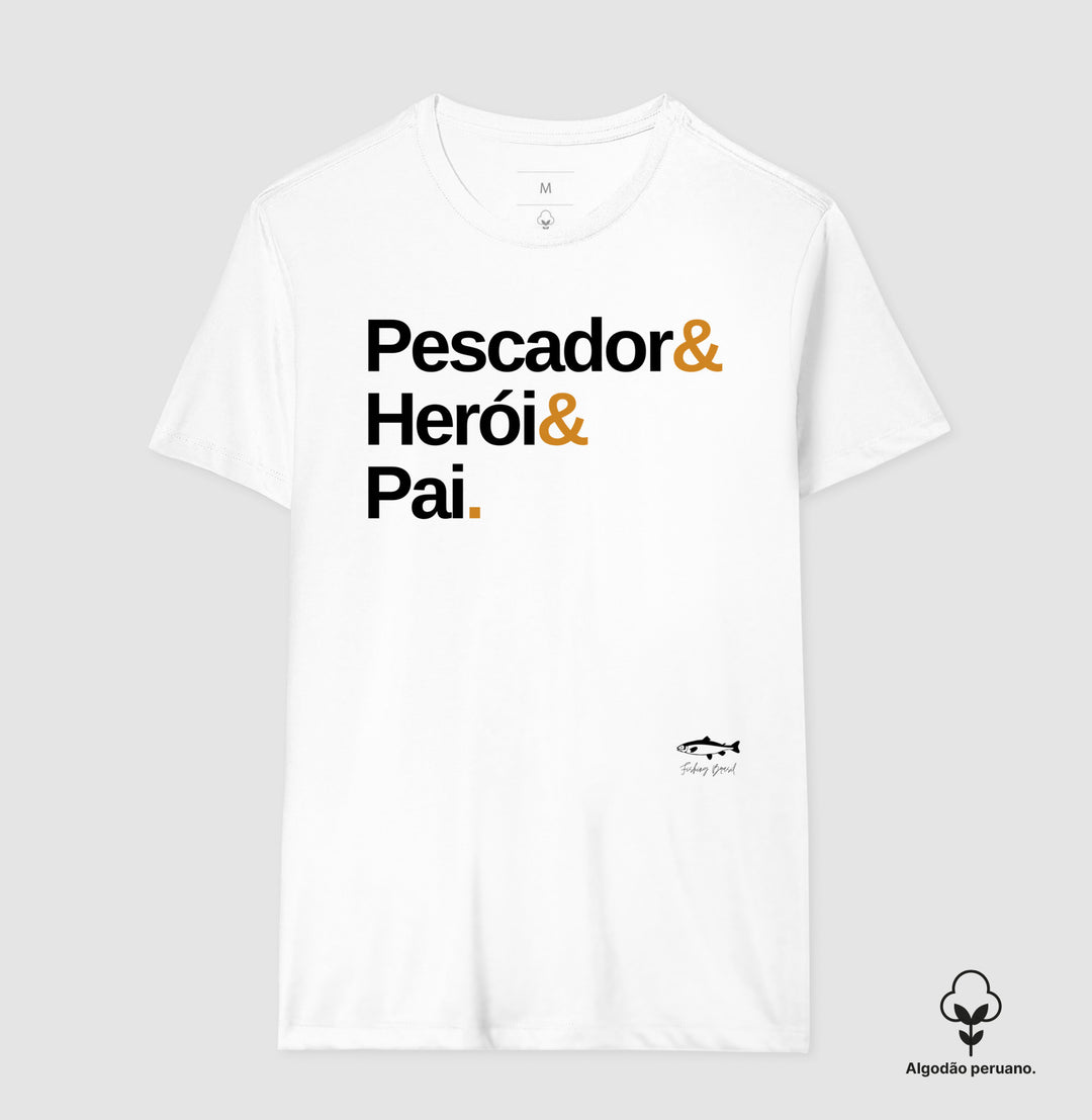 Camiseta Premium PESCADOR E PAI