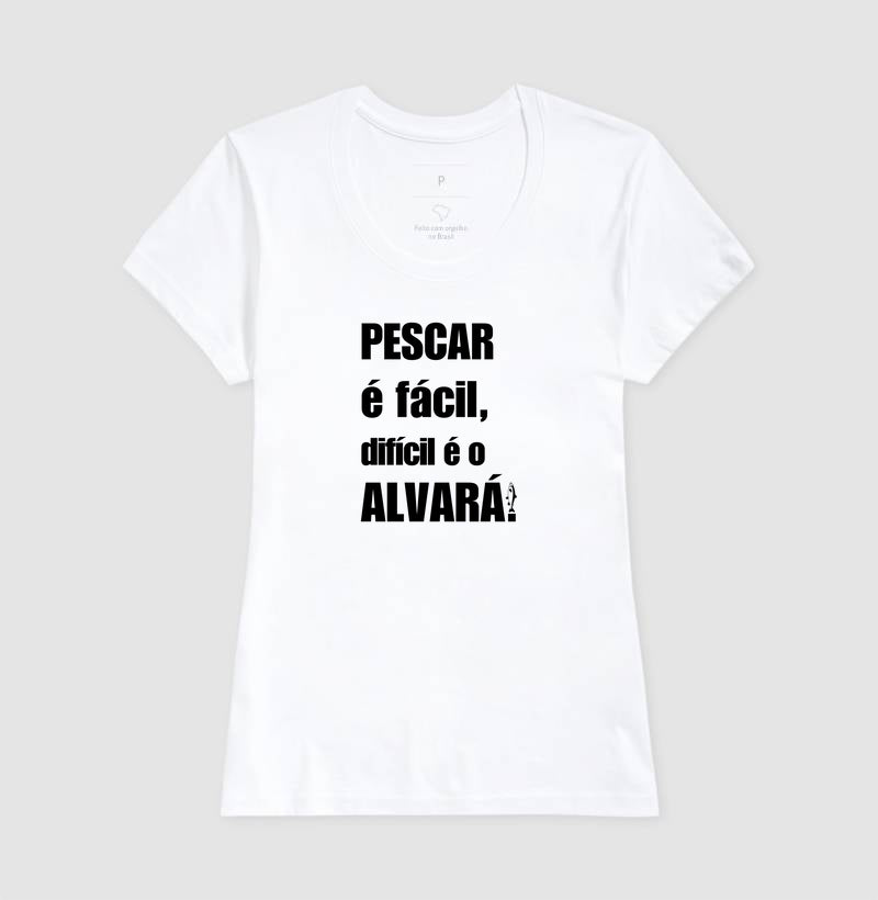 Camiseta PESCAR É FACIL