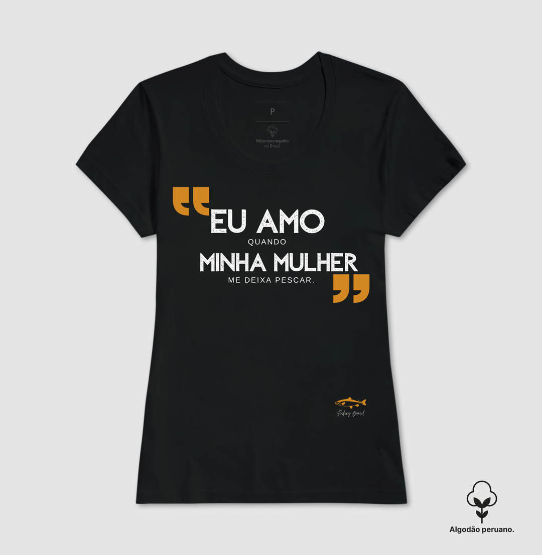 Camiseta Premium ME DEIXA PESCAR