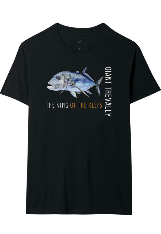 Camiseta GIANT TREVALLY O REI DOS RECIFES