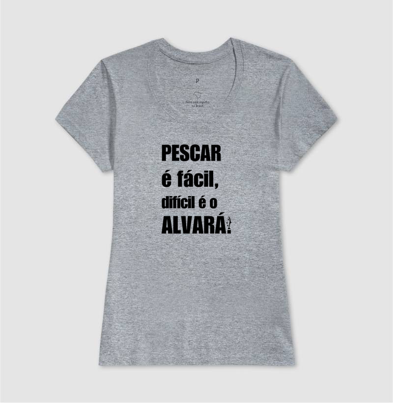 Camiseta PESCAR É FACIL