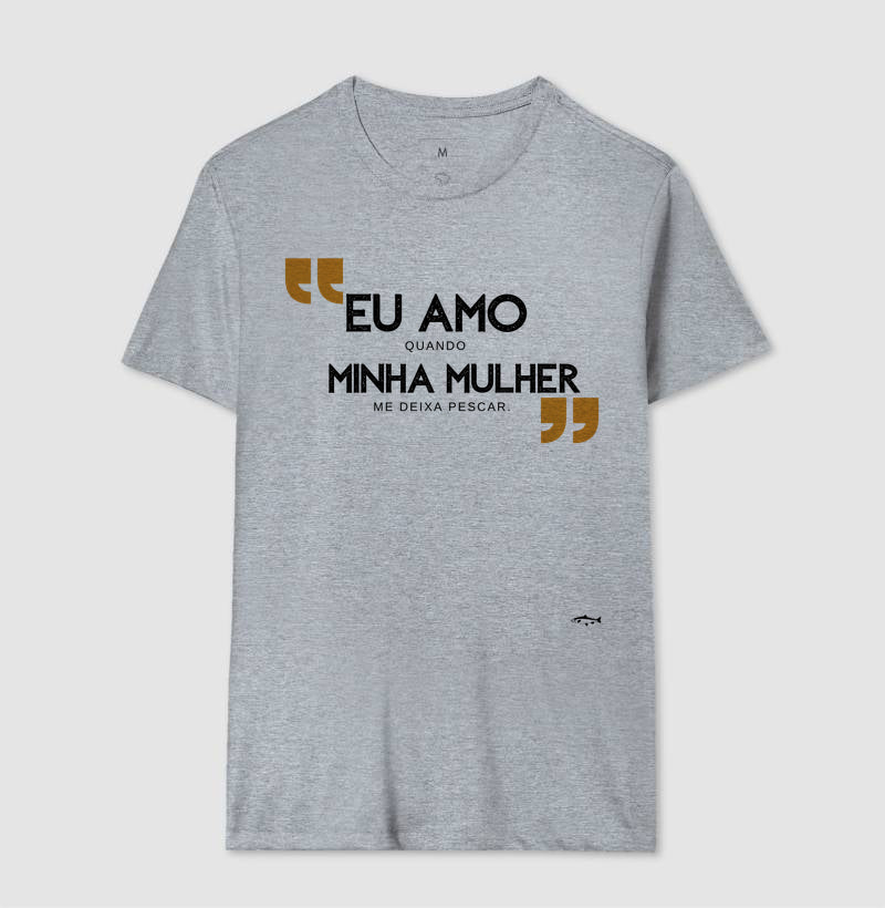 Camiseta ME DEIXA PESCAR