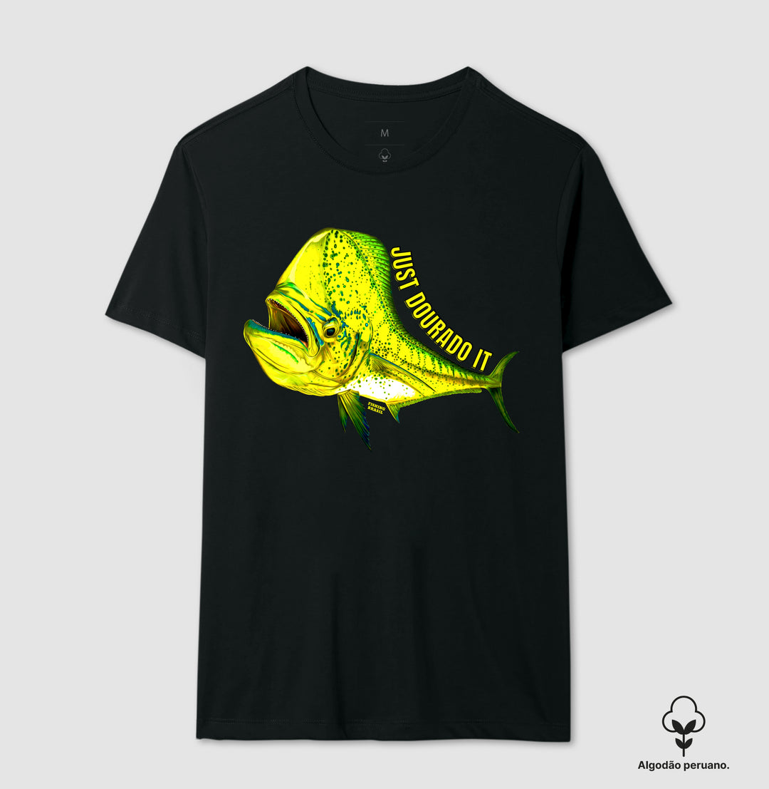 Camiseta Premium JUST DOURADO IT