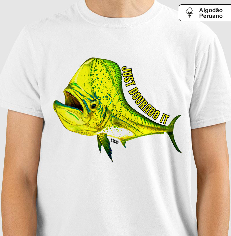 Camiseta Premium JUST DOURADO IT