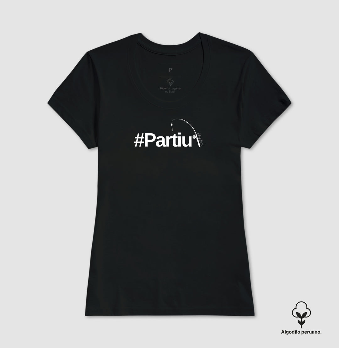 Camiseta Premium PARTIU PESCARIA