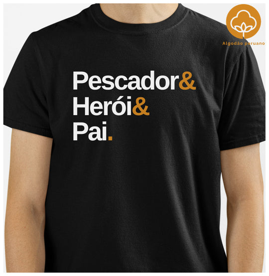 Camiseta Premium PESCADOR E PAI