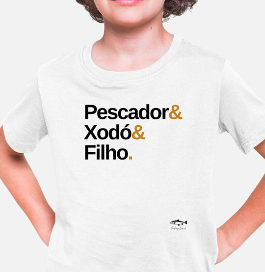 Camiseta Infantil PESCADOR E FILHO