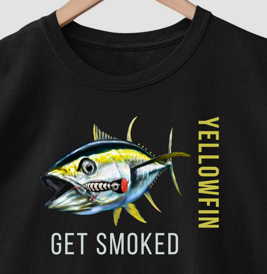 Camiseta YELLOWFIN GET SMOKED