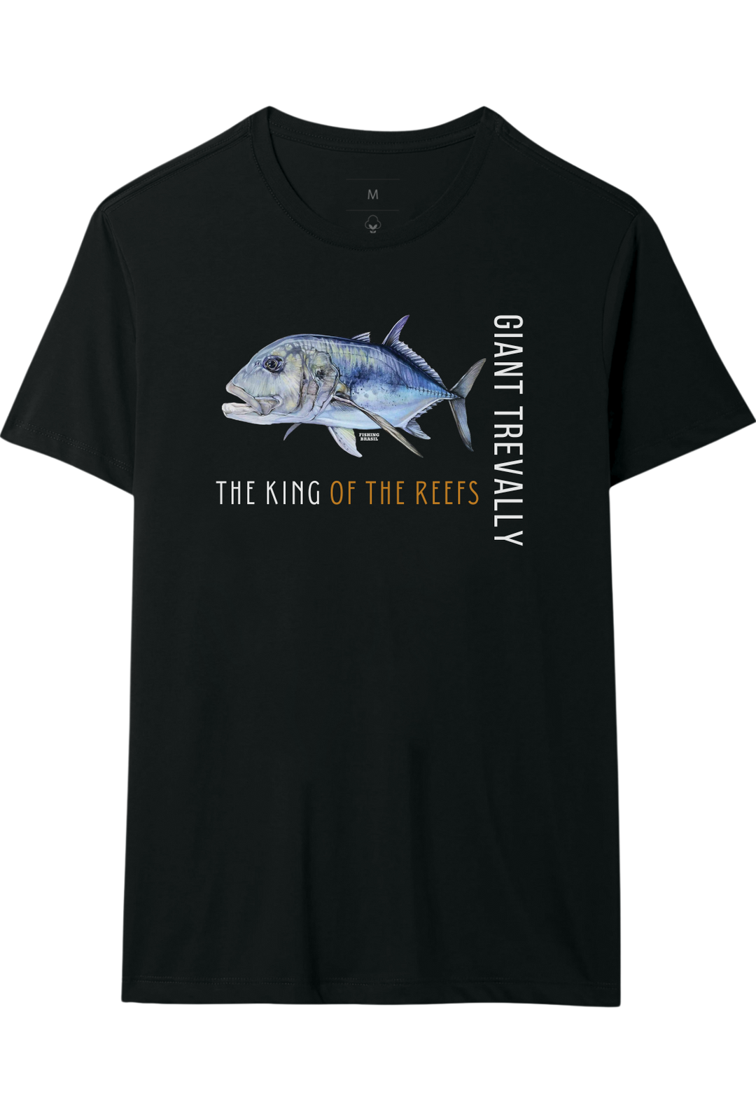 Camiseta GIANT TREVALLY O REI DOS RECIFES