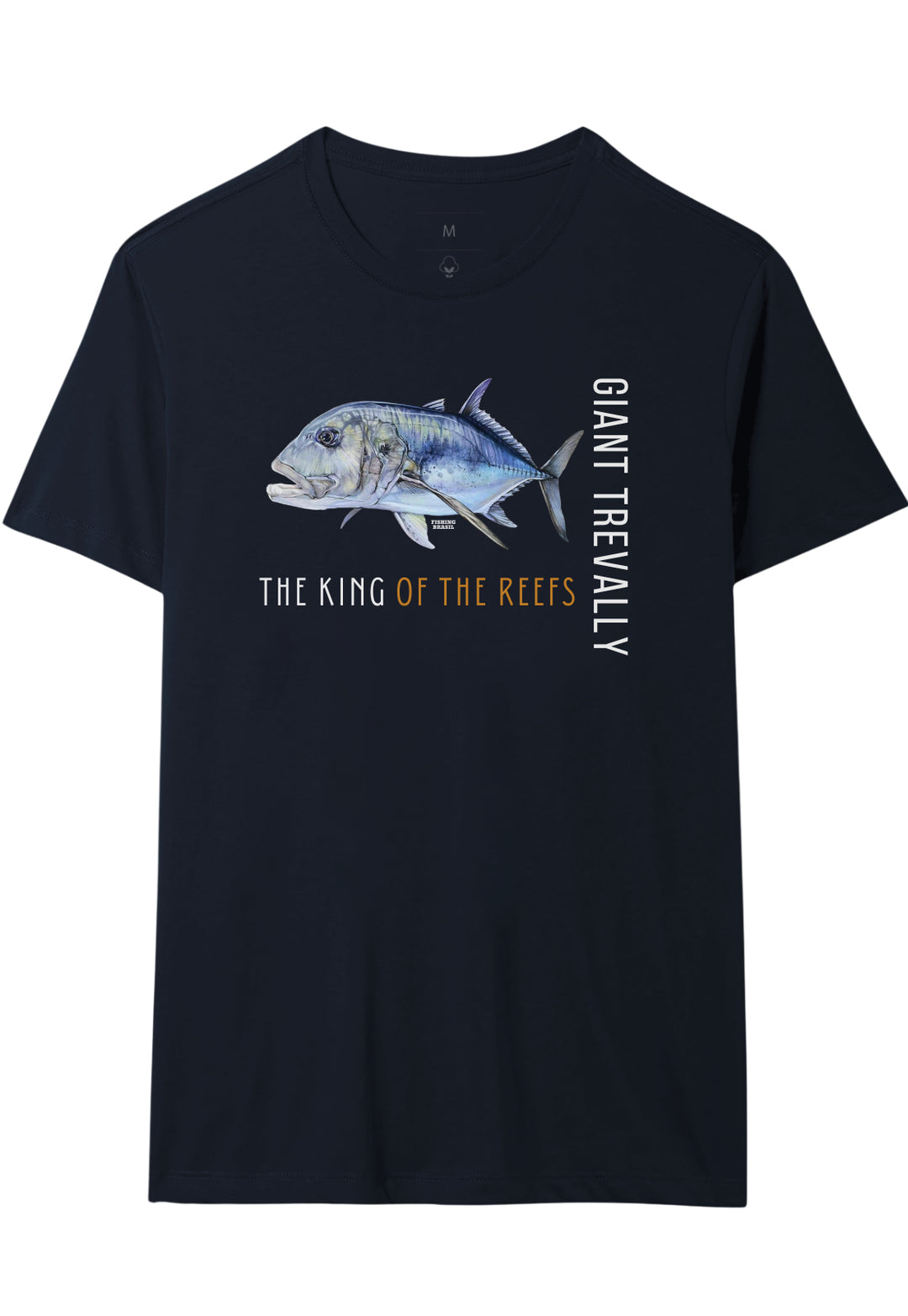 Camiseta GIANT TREVALLY O REI DOS RECIFES