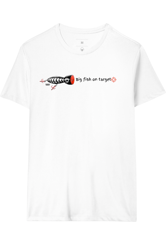 Camiseta PEIXE GRANDE NO ALVO