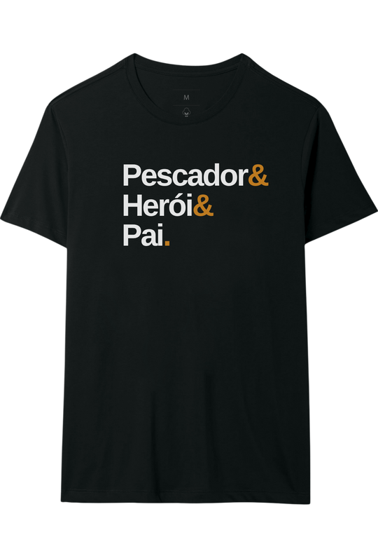 Camiseta PESCADOR E PAI