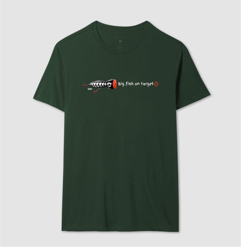 Camiseta PEIXE GRANDE NO ALVO