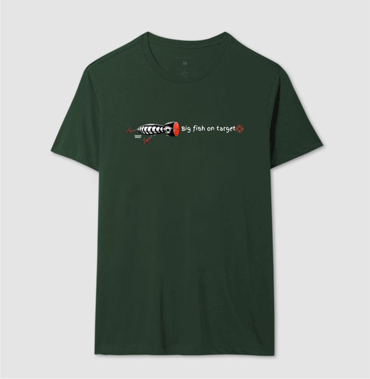 Camiseta PEIXE GRANDE NO ALVO