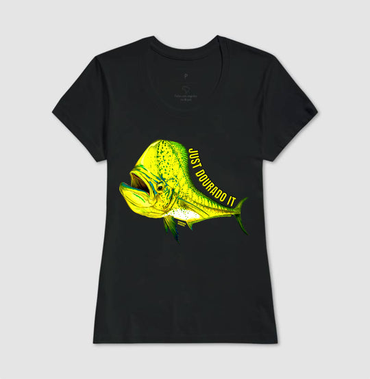 Camiseta JUST DOURADO IT