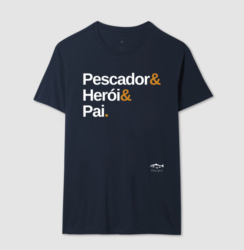 Camiseta PESCADOR E PAI