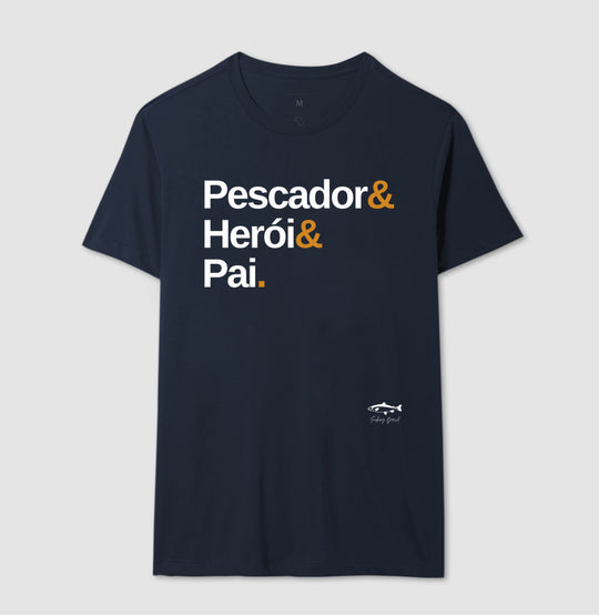 Camiseta PESCADOR E PAI