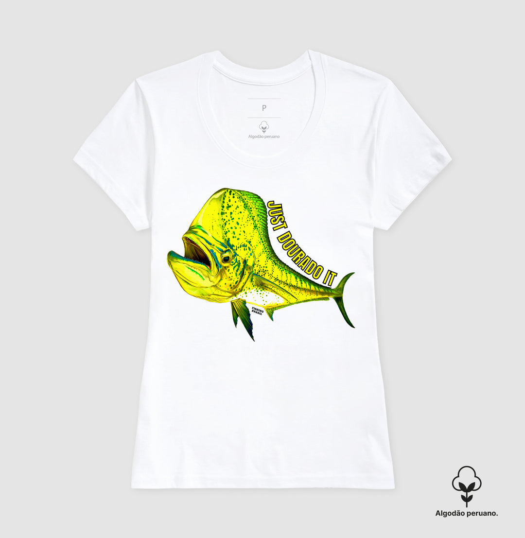 Camiseta Premium JUST DOURADO IT