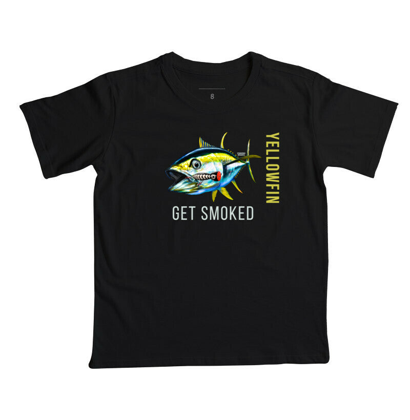 Camiseta Infantil YELLOWFIN GET SMOKED