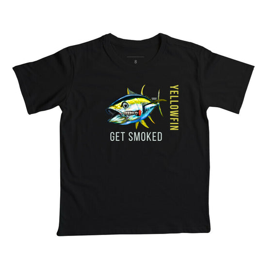 Camiseta Infantil YELLOWFIN GET SMOKED