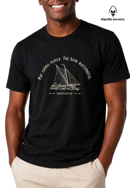 Camiseta Premium BOM MARINHEIRO