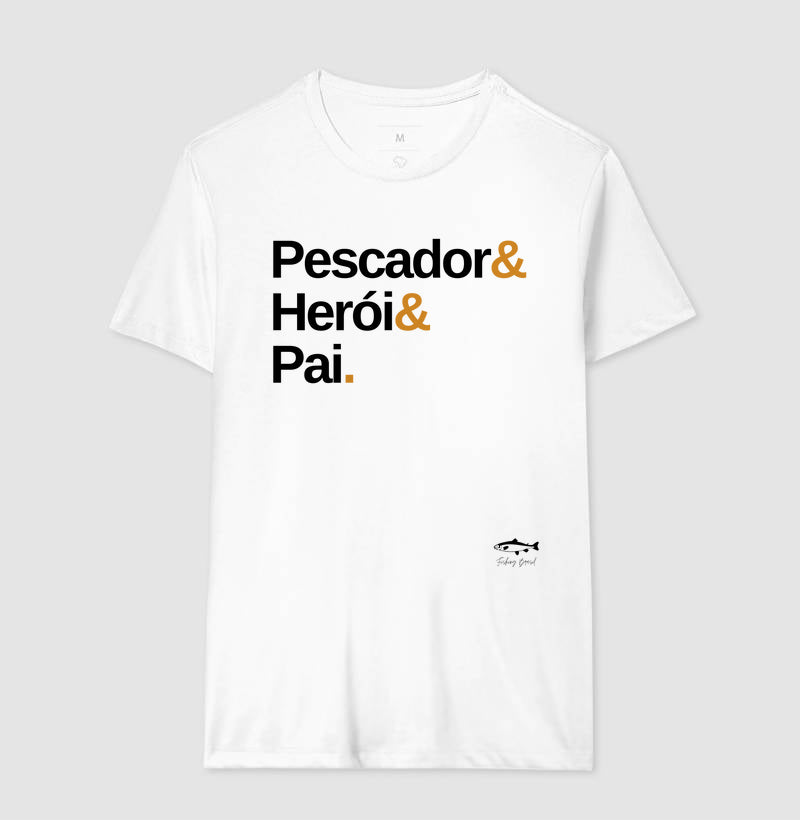 Camiseta PESCADOR E PAI